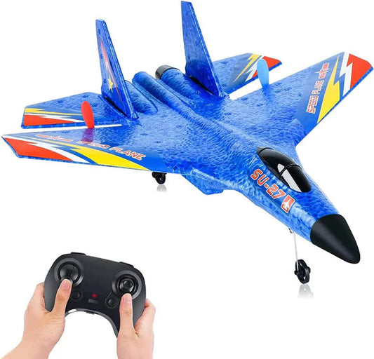 Henakmsl RC Aeroplane 2.4GHz Remote Controlled Aeroplane Fighter Jet Toy LAMPEL
